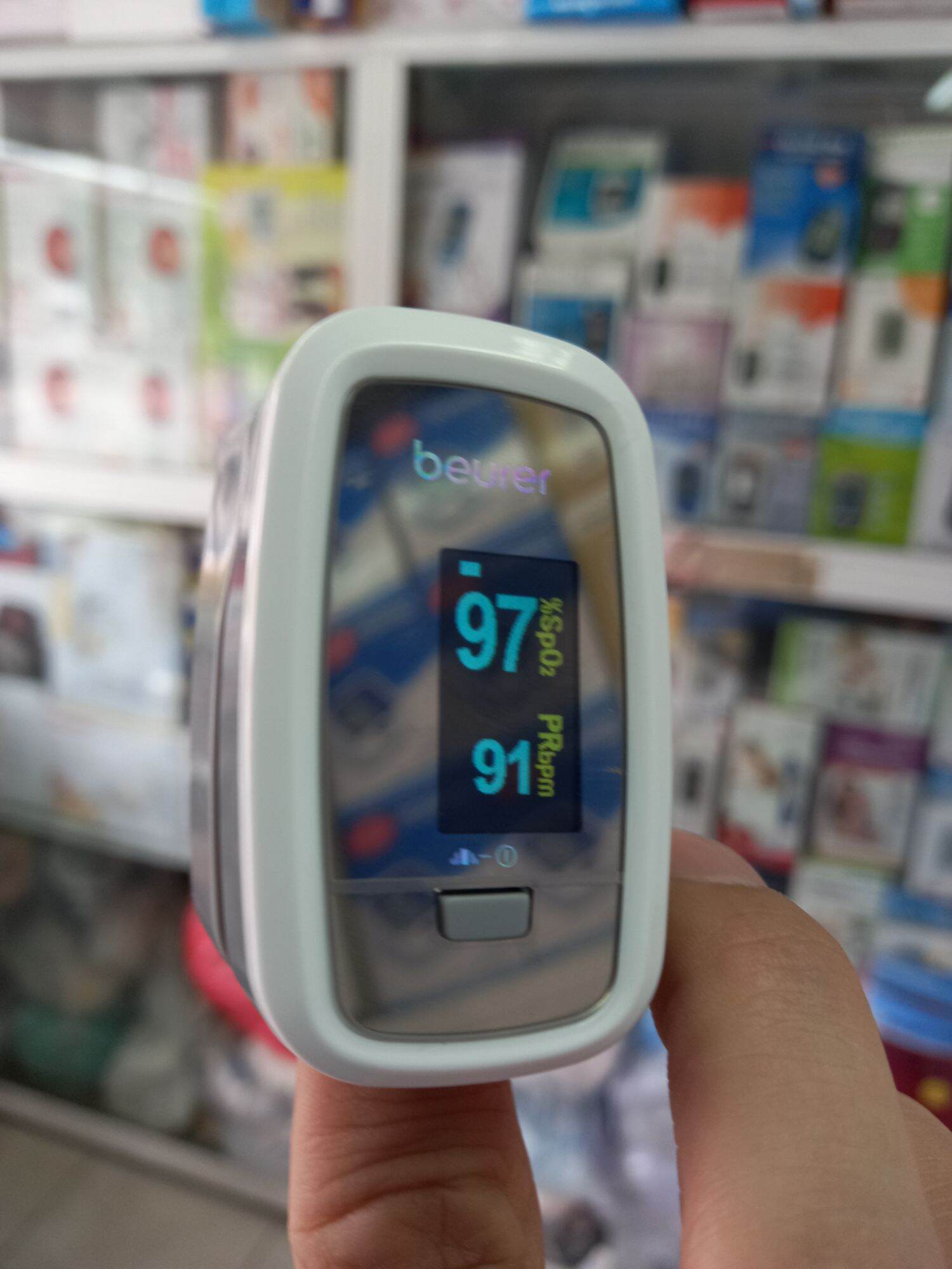 Máy Đo spo2 Và Nhịp Tim Cá Nhân Beurer PO30
