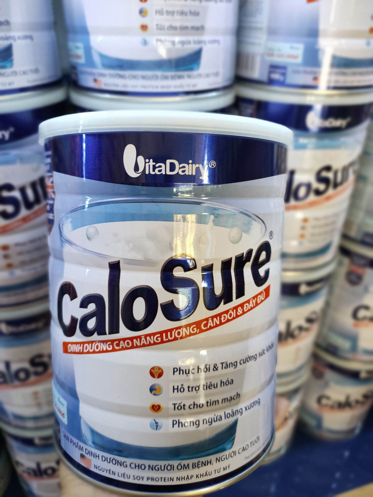 Sữa bột Calosure cho người ốm bệnh và người cao tuổi