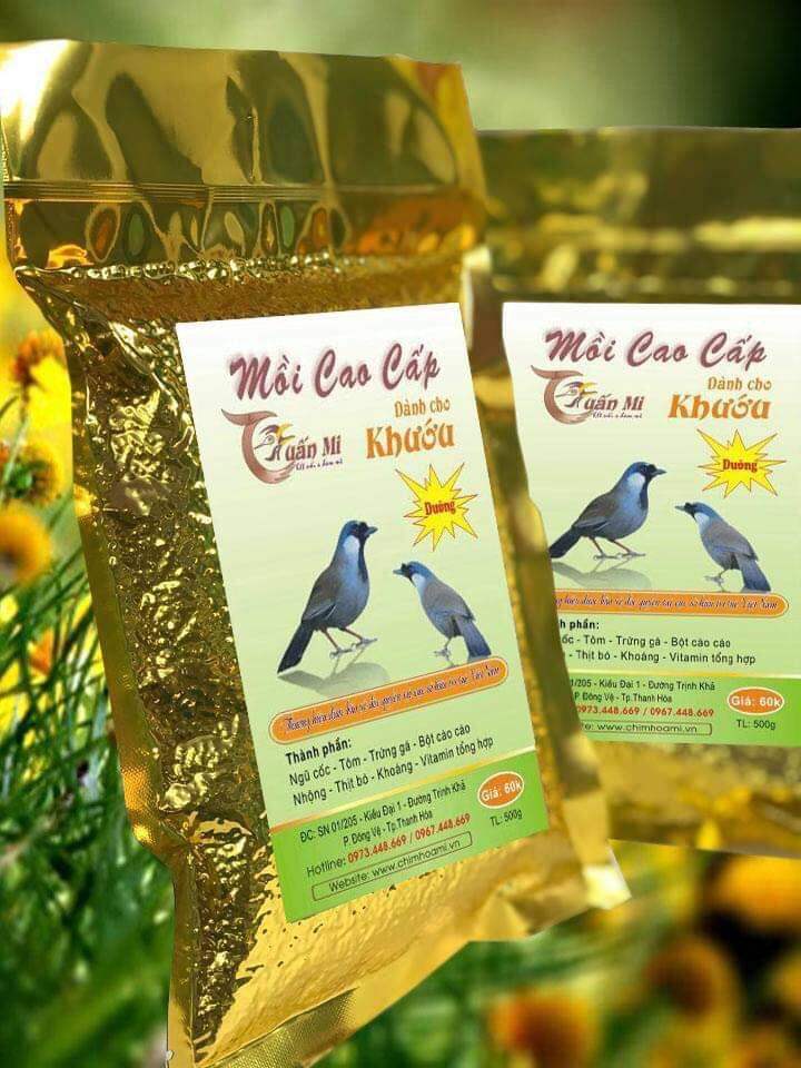 Cám Khướu dưỡng thương hiệu Tuấn Mi ( gói 500g)