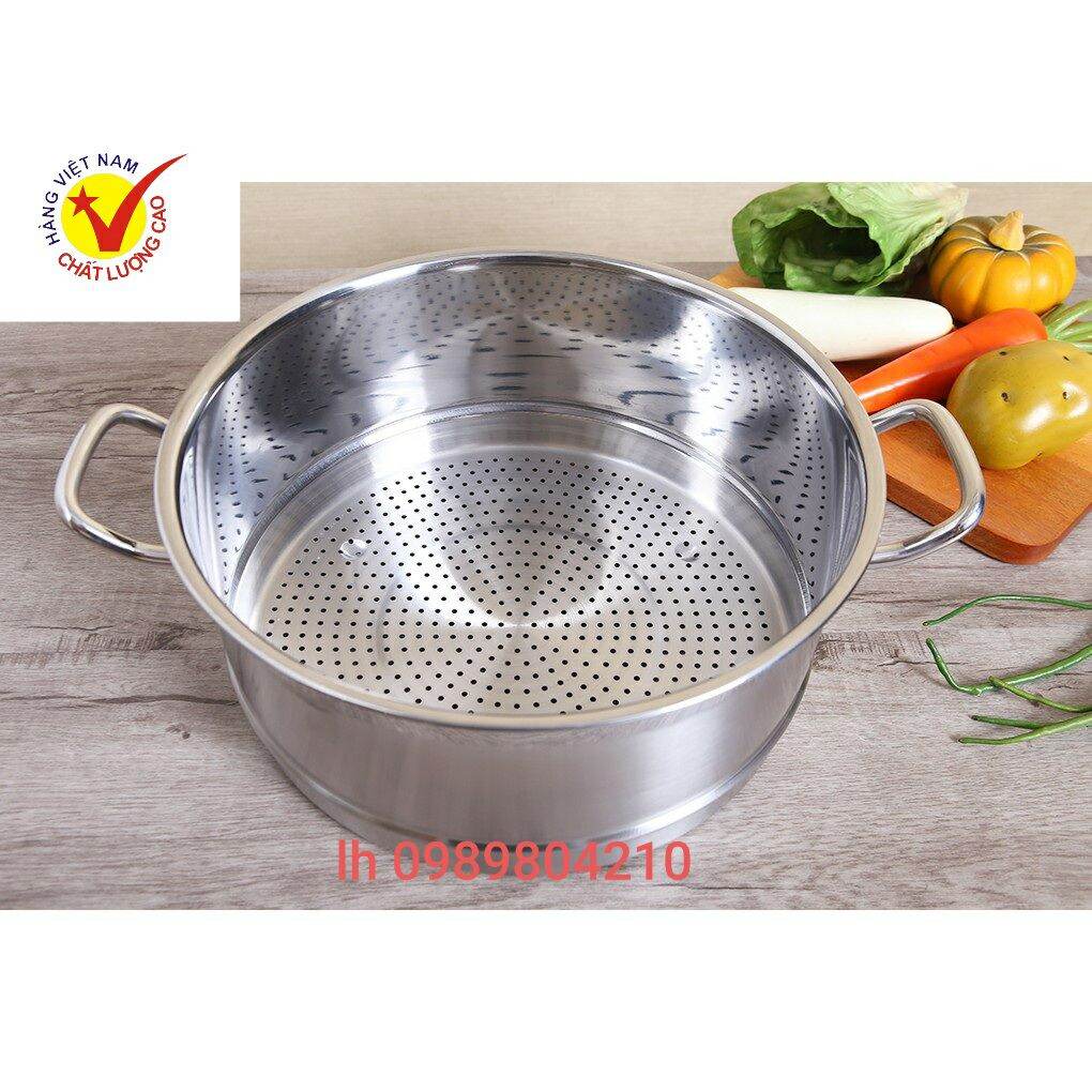 NGĂN XỬNG HẤP INOX CAO CẤP SIZE 24 Five star
