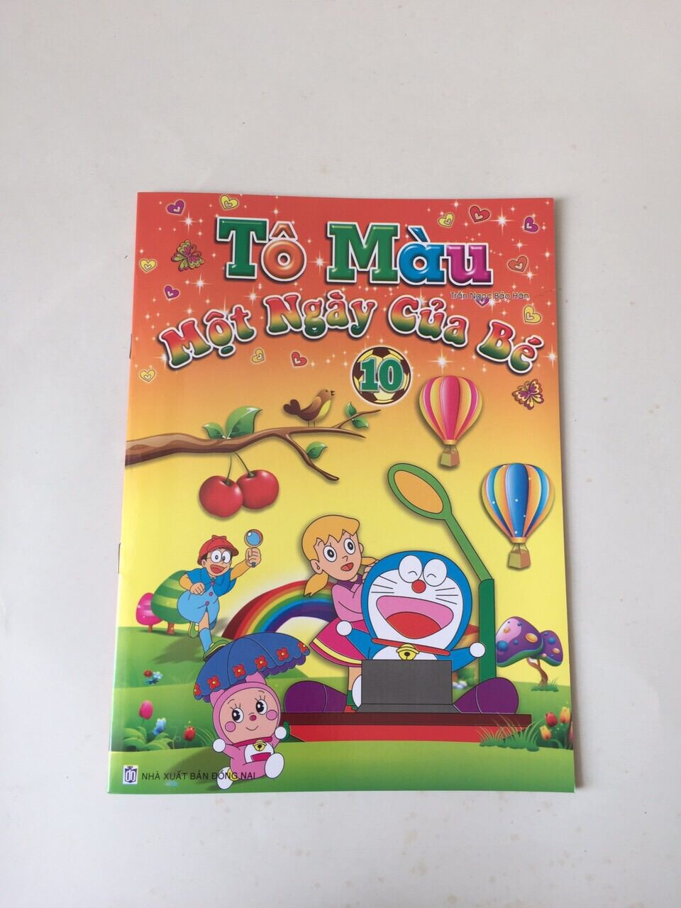 Tô màu hình đoraemon nhiều tập lốc 5c