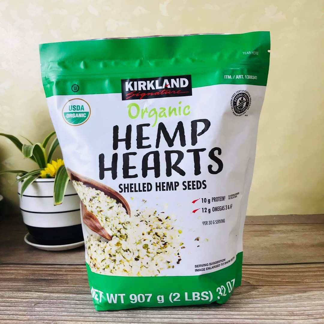 [HCM]Hạt Gai Dầu HEMP HEARTS Kirkland 907g