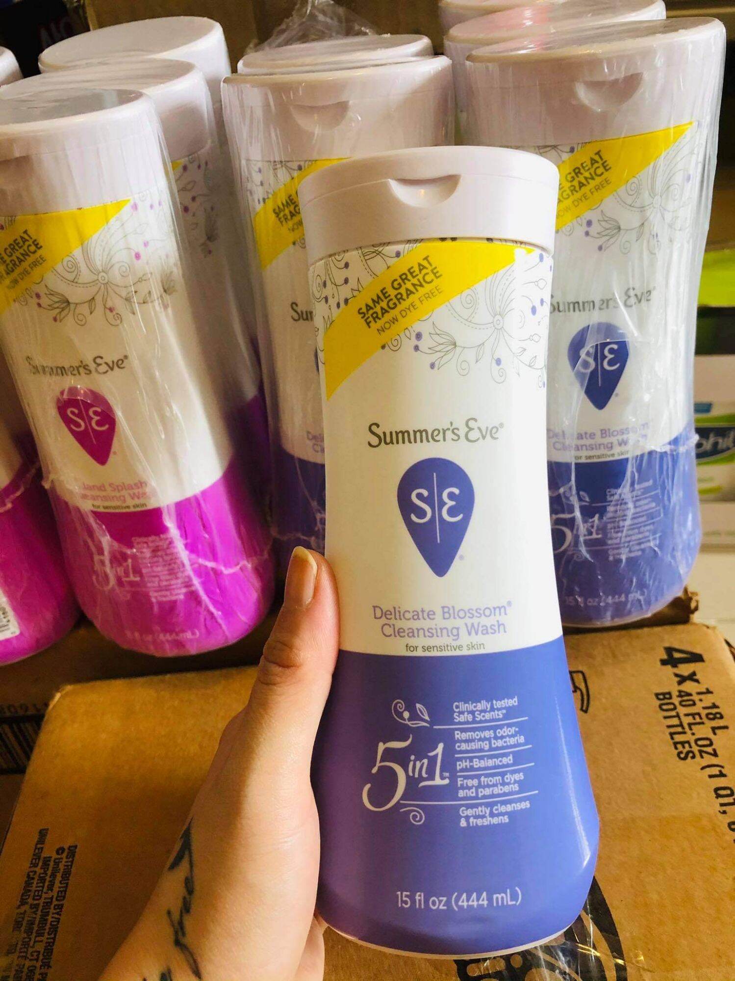 [HCM]DUNG DỊCH VỆ SINH PHỤ NỮ SUMMERS EVE 444ML - USA