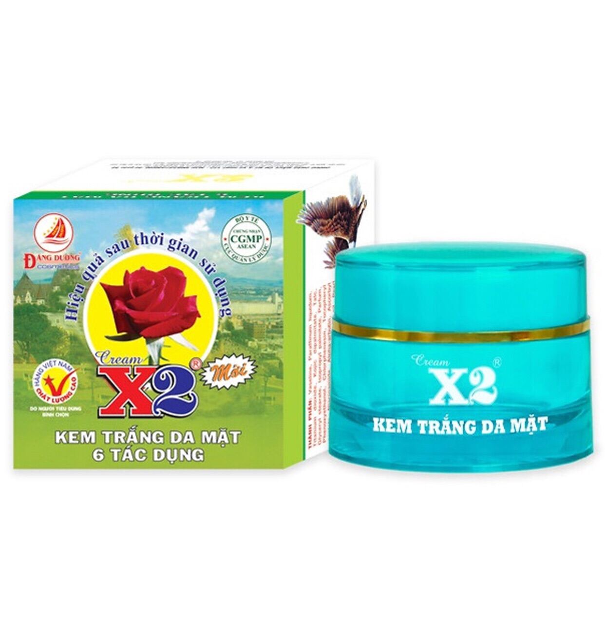 [Hcm]Kem X2 Trắng Da Mặt 6 Tác Dụng Vip