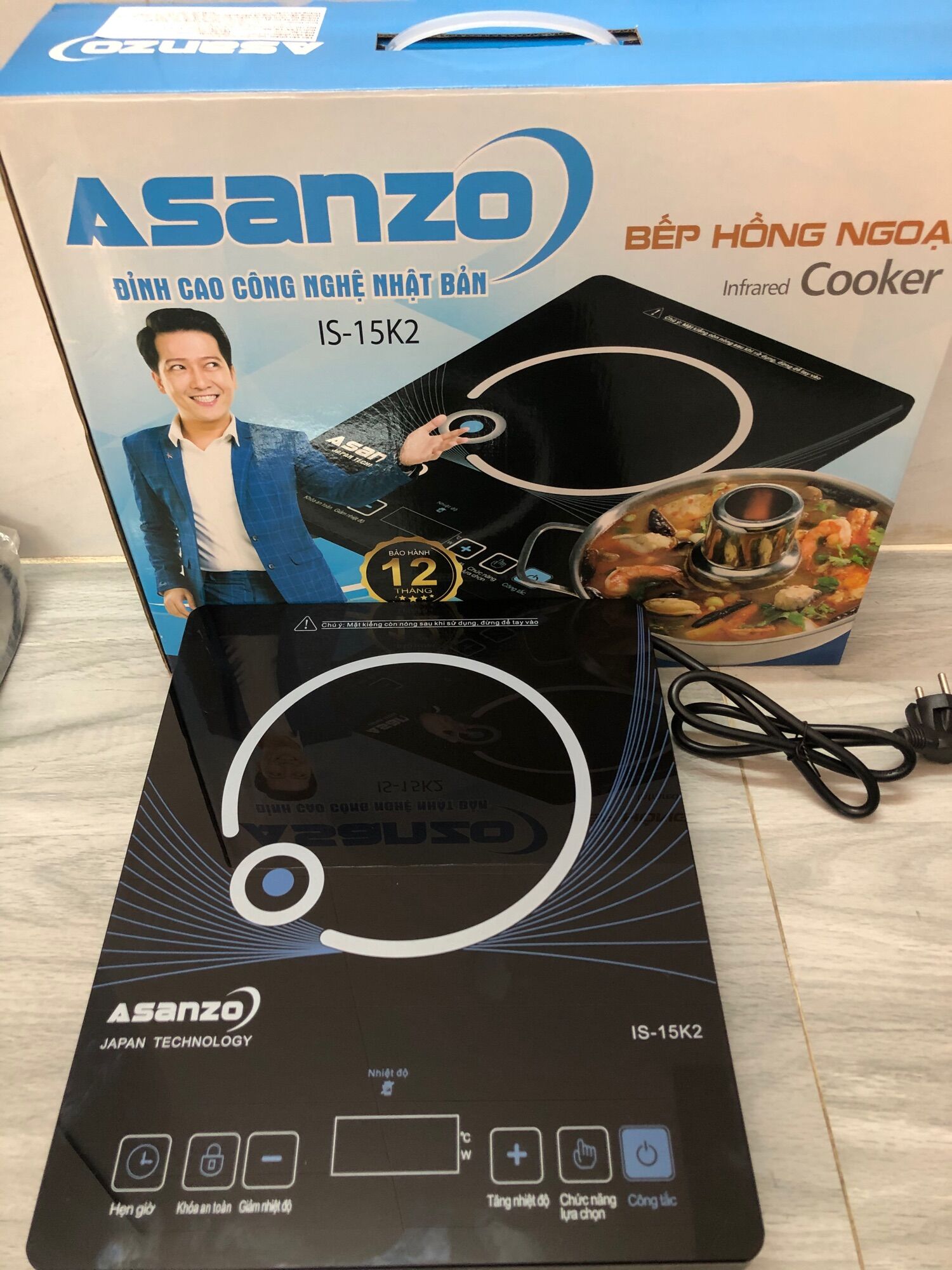 [HCM]Bếp hồng ngoại Asanzo