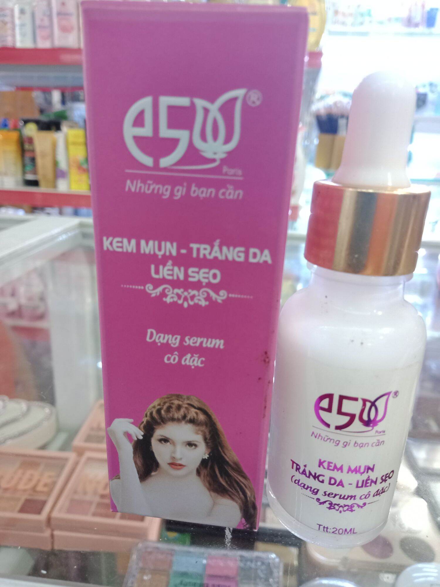 [HCM]Serum Mụn Trắng Da Liền Sẹo E5 20ml