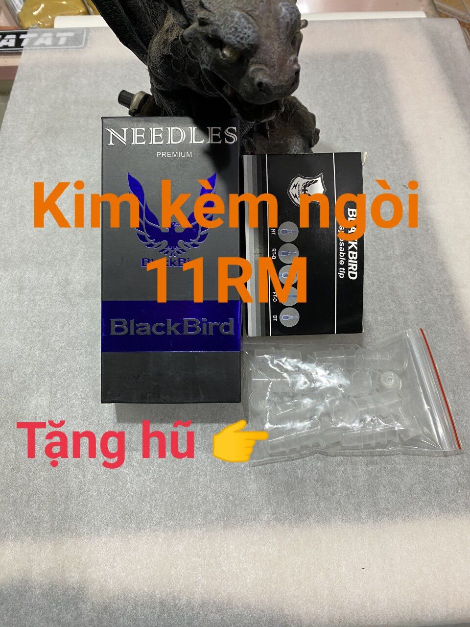 🎁 50 kim xăm và ngòi 11rm đánh bóng
