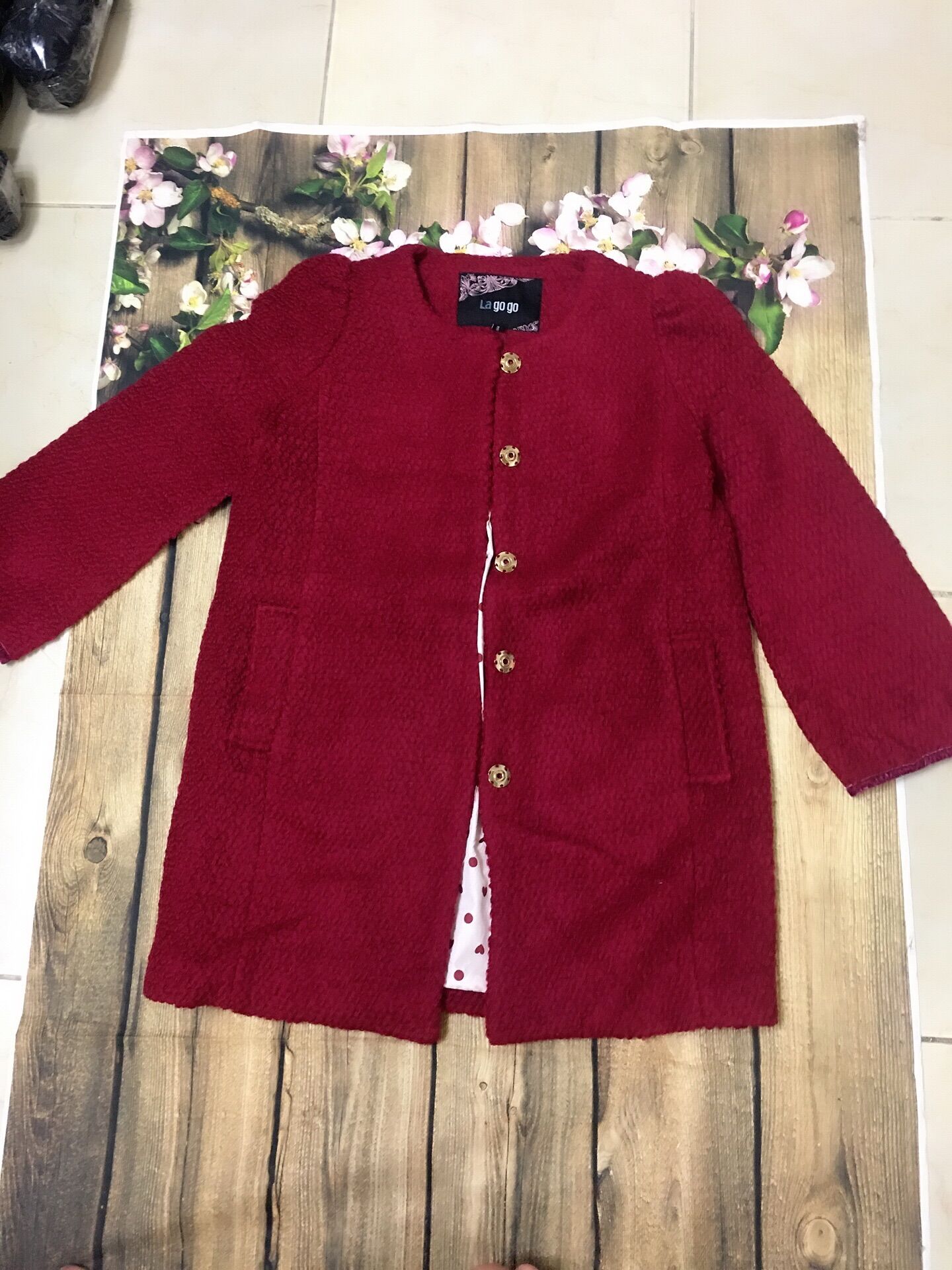 Áo dạ ( lót trong ) size 40-60 kí