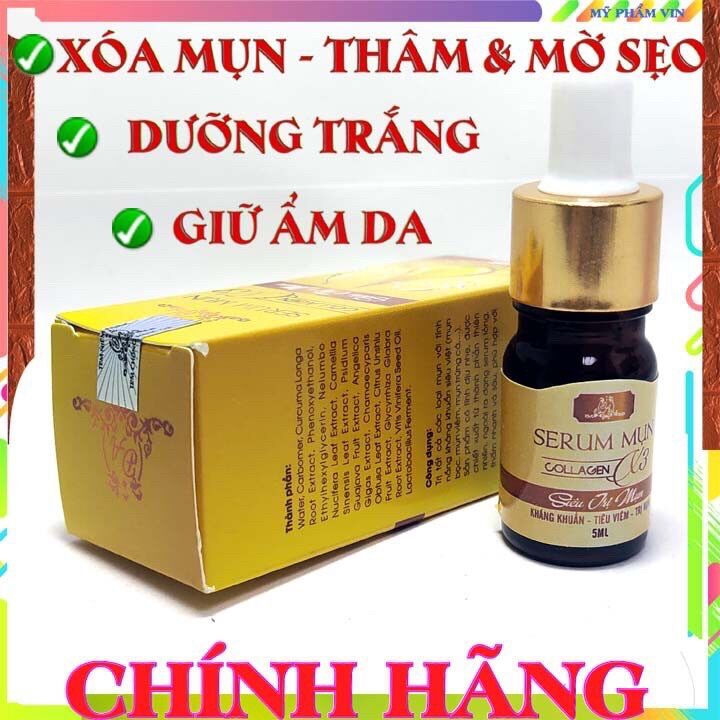 [HCM]SERUM MỤN COLLAGEN X3 ĐÔNG ANH