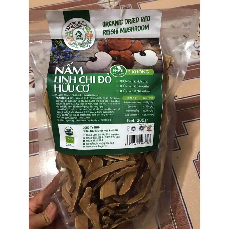 100g nấm linh chi đỏ thái lát