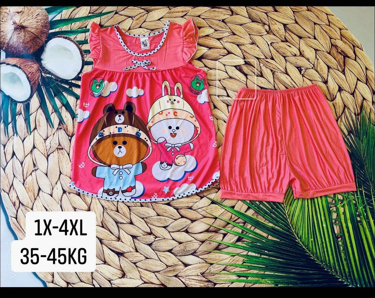 bộ thun Lạnh lớn bé gái 30 39ky