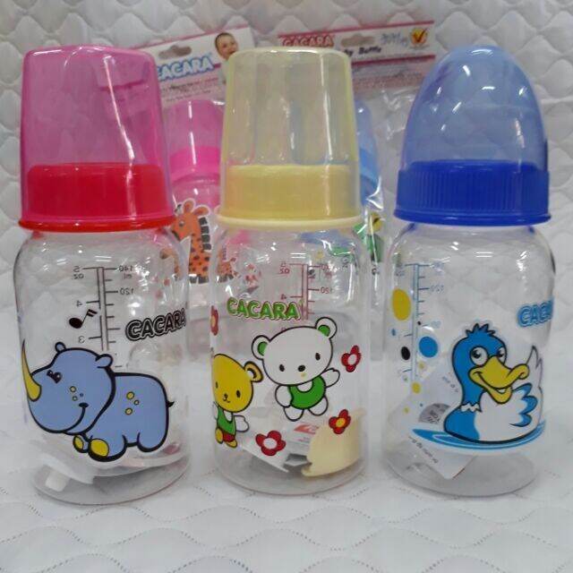Bình sữa nhựa Baby cổ hẹp 140ml, 250ml giao màu ngẫu nhiên - Việt Nam