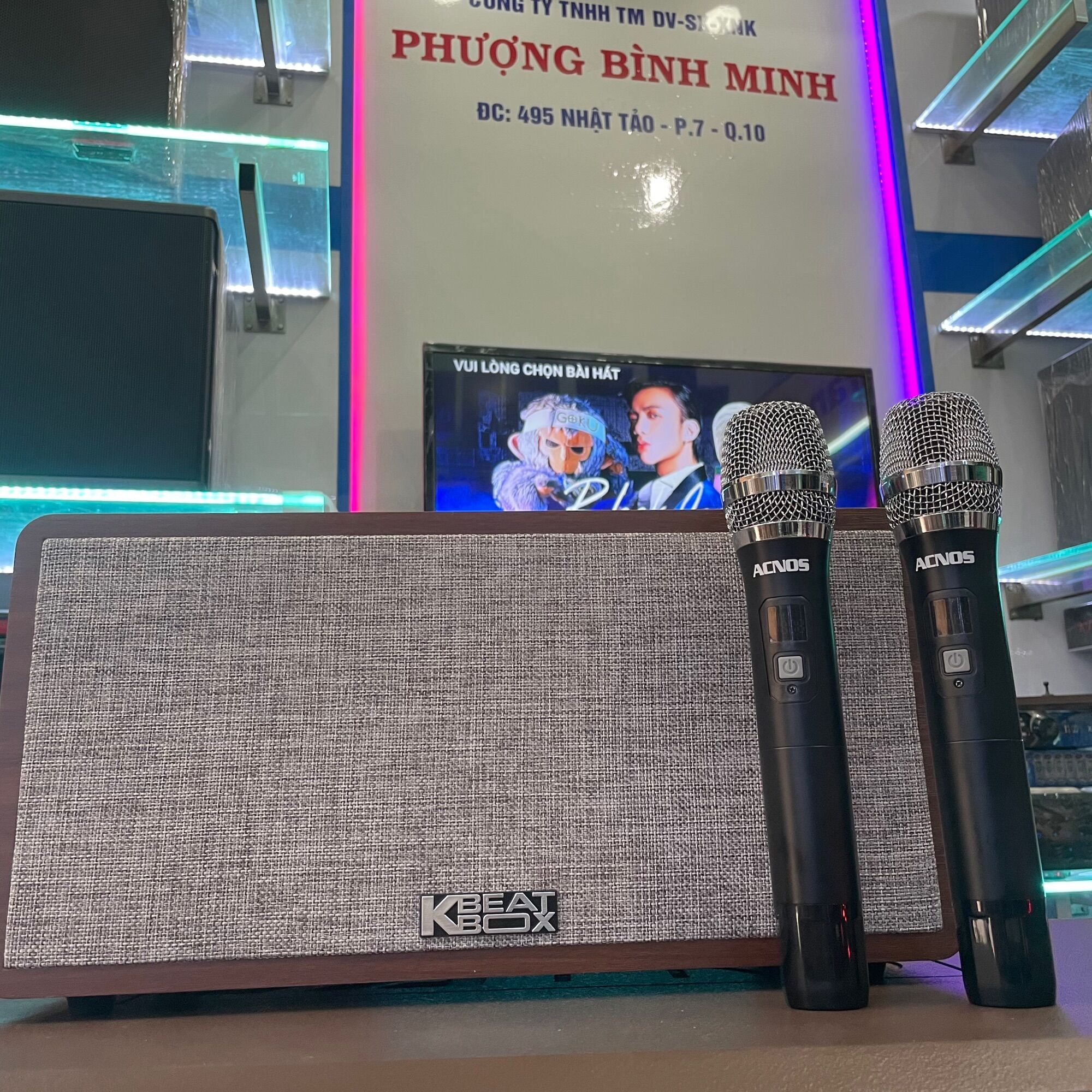 Dàn âm thanh di động ACNOS CS390.
