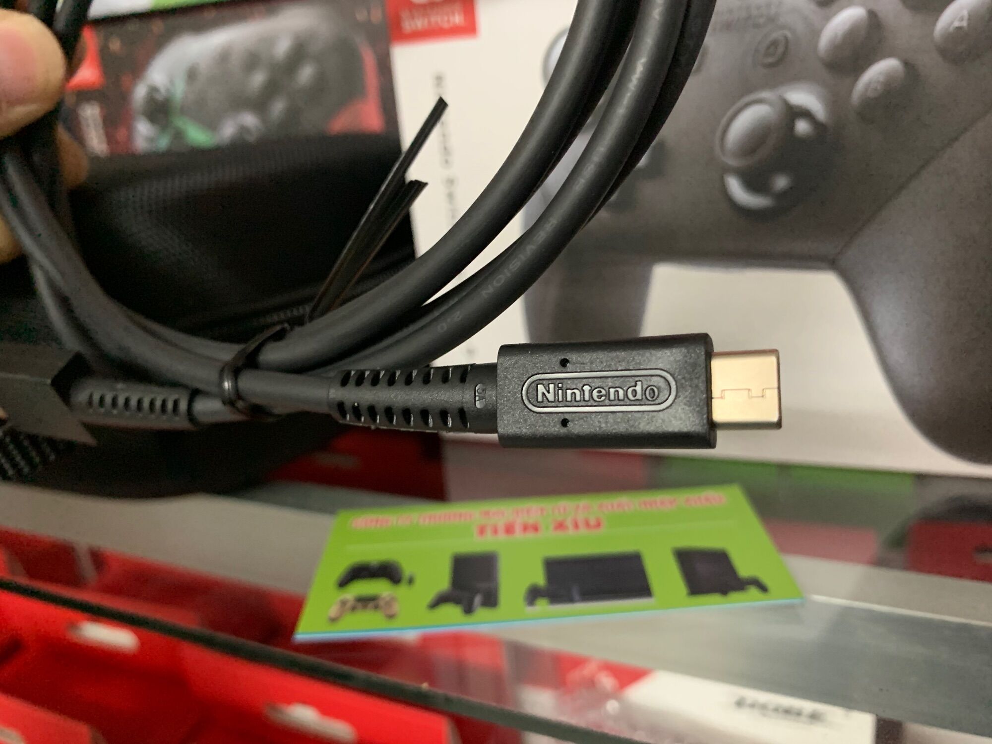 CÁP USB TYPE C NINTENDO SWITCH dây sạc tay cầm Pro Nintendo Switch