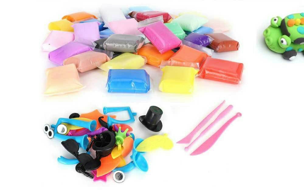 Đất sét gói 12g làm đồ thủ công, hoa khô, đất nặn cho bé