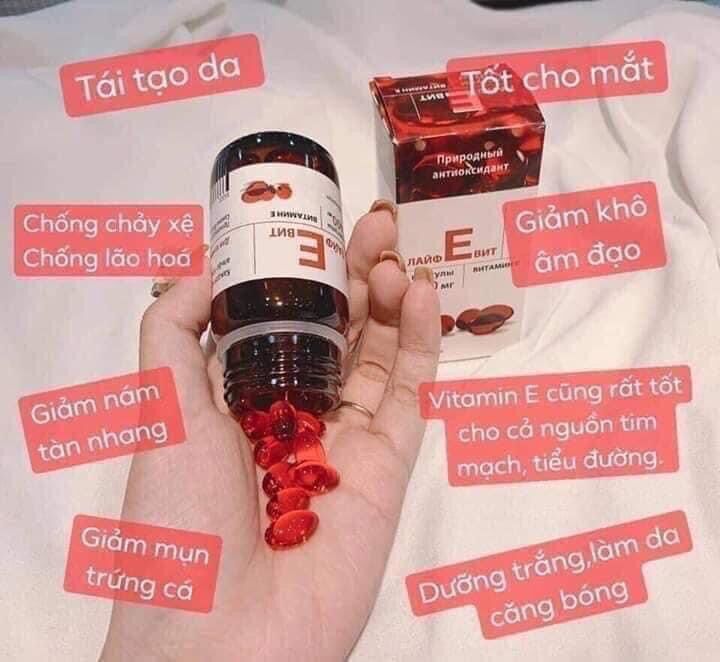 Vitamin e đỏ nga safori 400mg