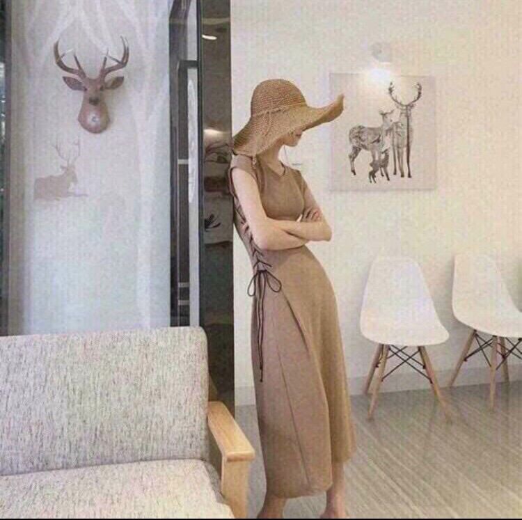 [HCM]ĐẦM MAXI ĐAN EO