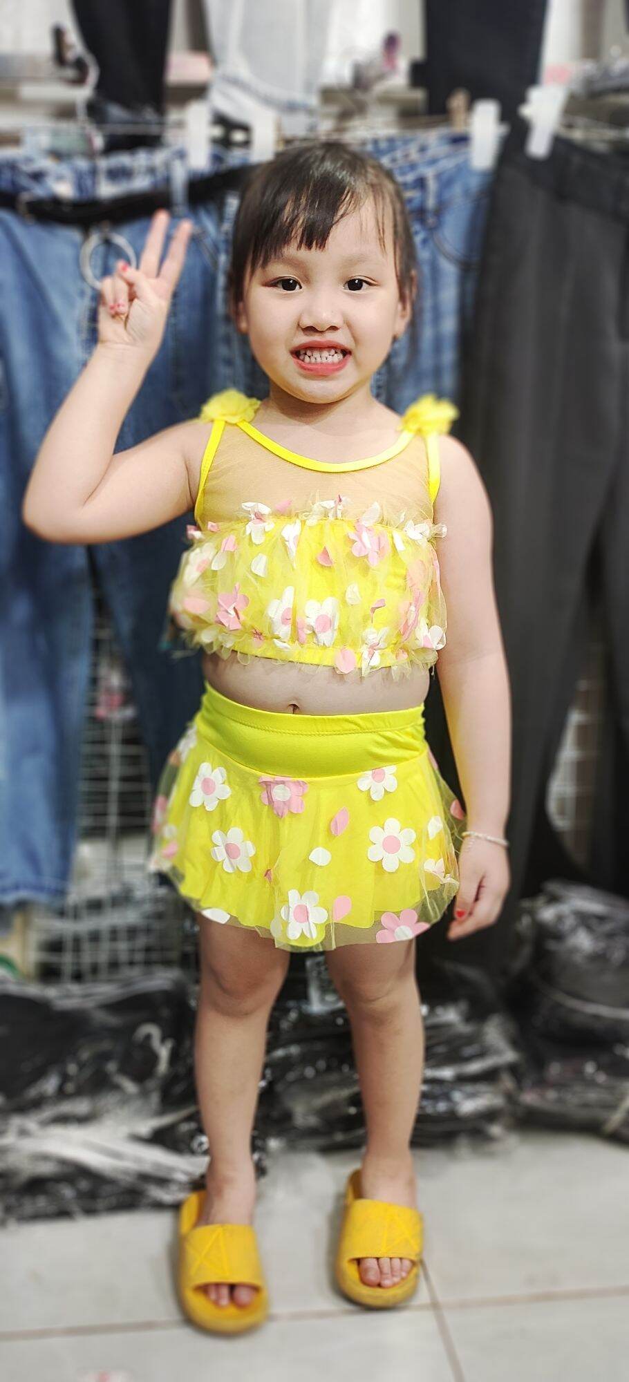 bộ bơi 2 mảnh bé gái