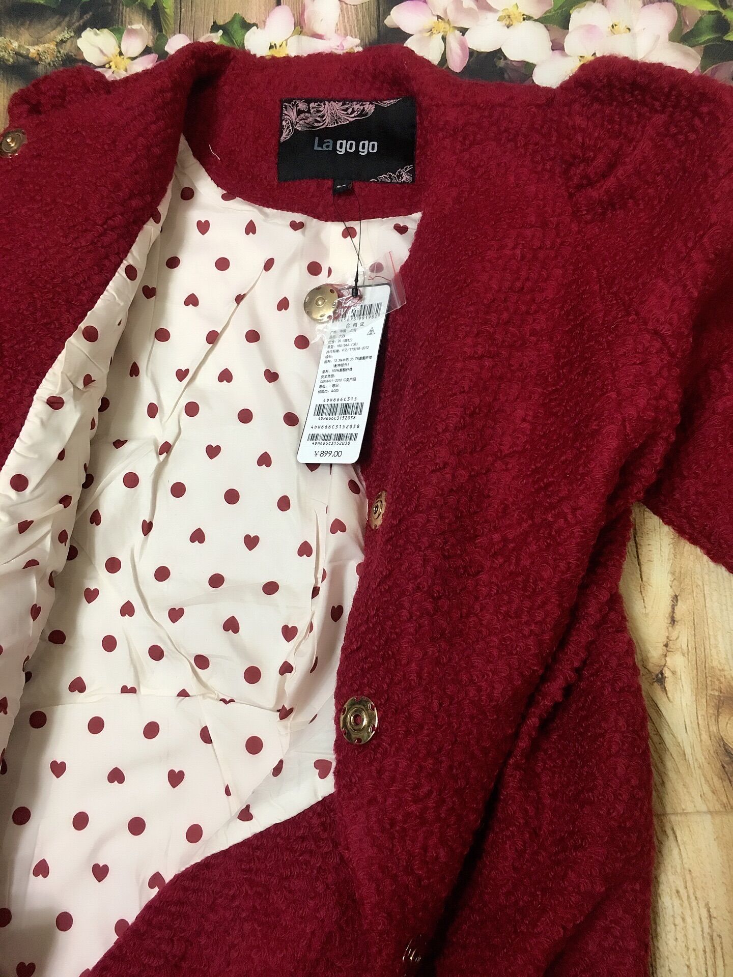 Áo dạ ( lót trong ) size 40-60 kí