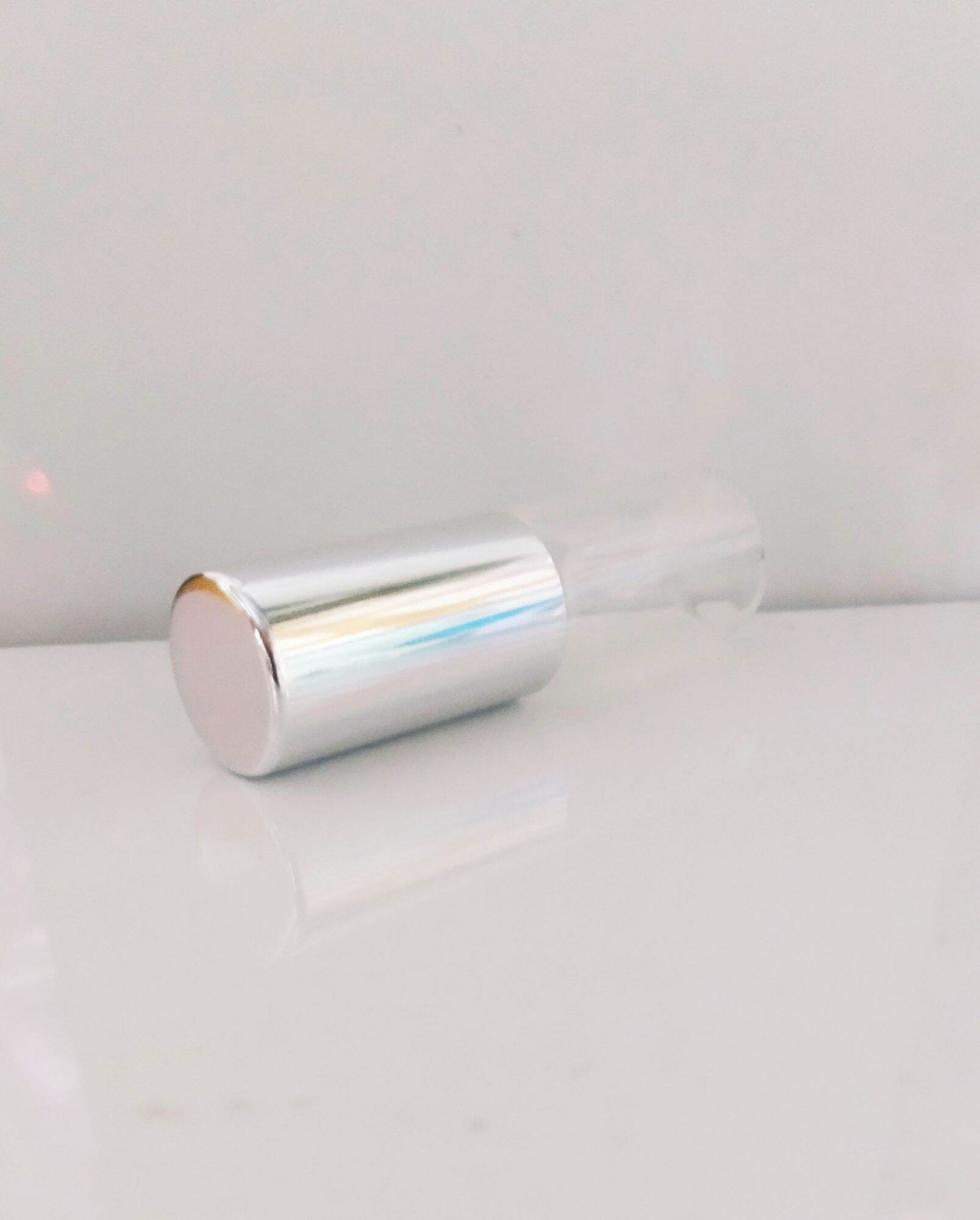 Bộ 5 lọ thủy tinh 3ml bi lăn thếp chiết nước hoa tinh dầu chai trong suốt