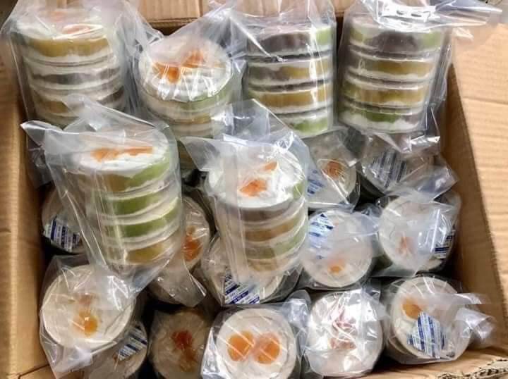 Bánh in nhân trứng muối 4 cái