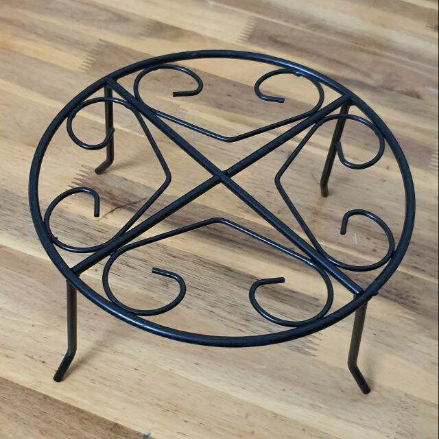 [HCM]chân sắt kê chậu hoa đường kính 21cm cao 10cm