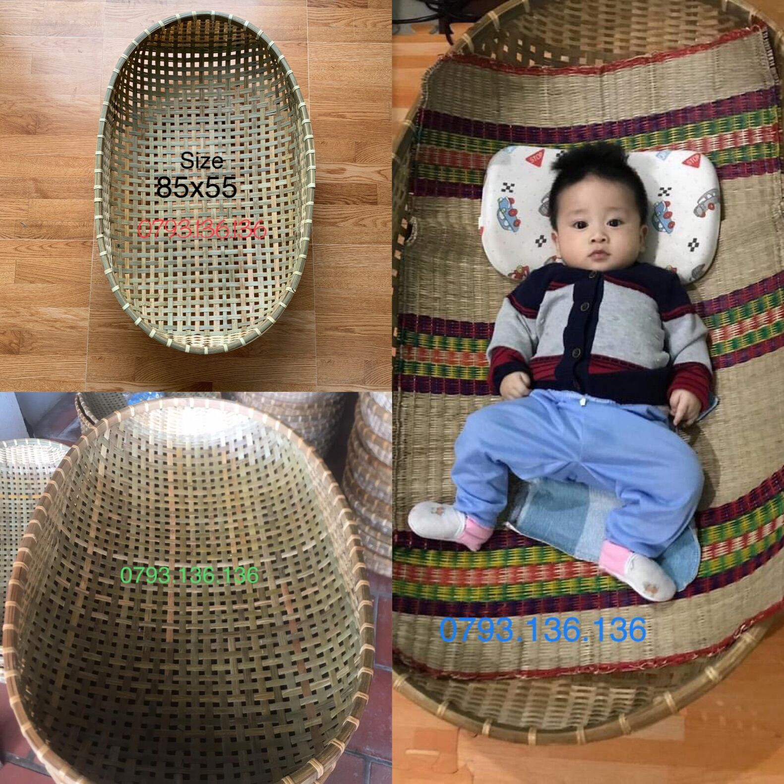 💥Nôi tre nằm võng💥Size 85x55