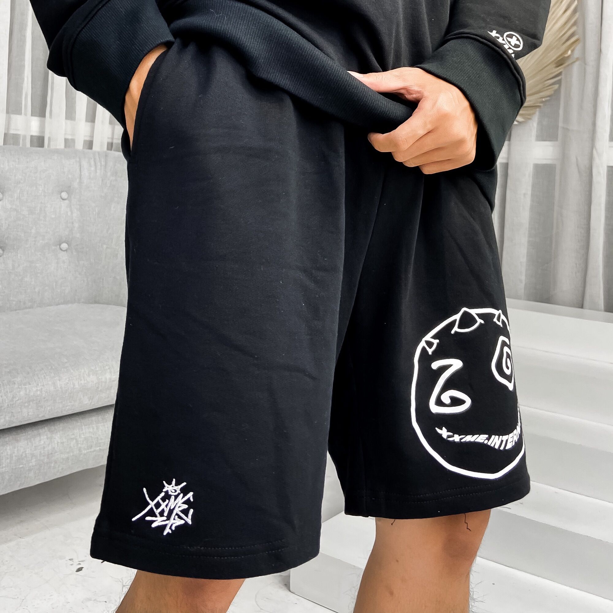 Quần short nỉ cao cấp khủng long RAWR Short - XXME
