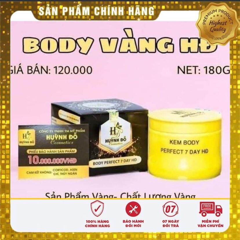 KEM BODY VÀNG HUỲNH ĐỖ (KEM NGÀY VỪA CHỐNG NẮNG VỪA MAKUP KHÔNG KEM) LỘ VÂN