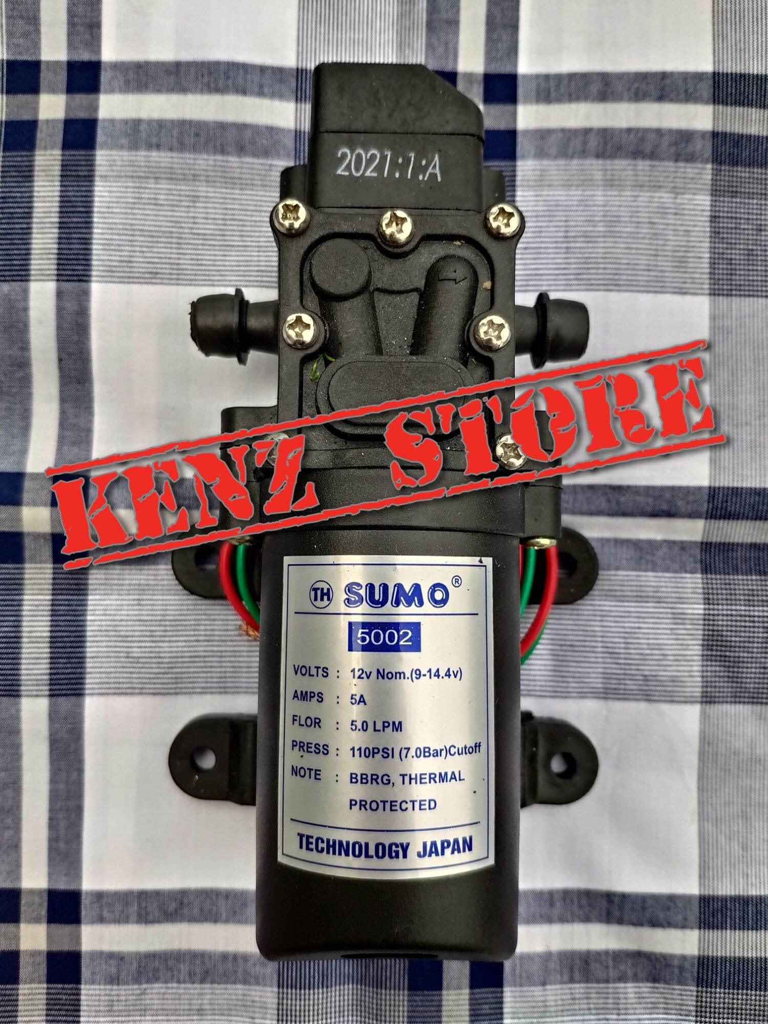 Máy bơm mini 12v SUMO chất lượng cao dùng tưới cây, tăng áp, phun sương ...