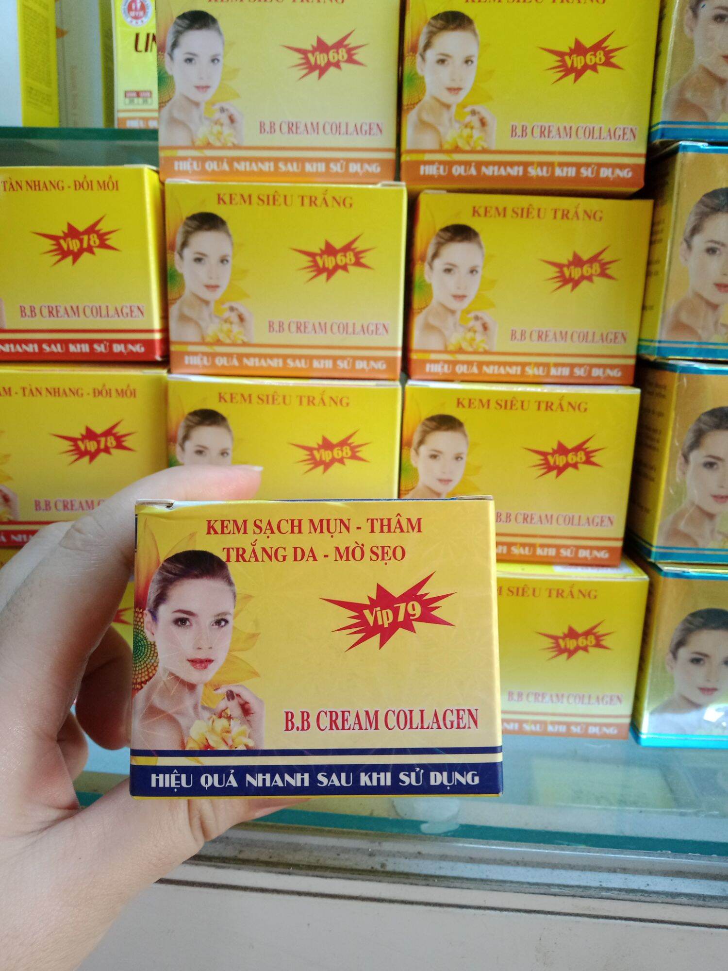 [Hcm]Kem Mụn Thâm Trắng Da Liền Sẹo Linh Chi Vàng 15G