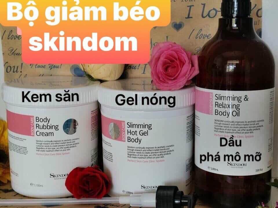 Bộ giảm béo chuẩn hàn skindom