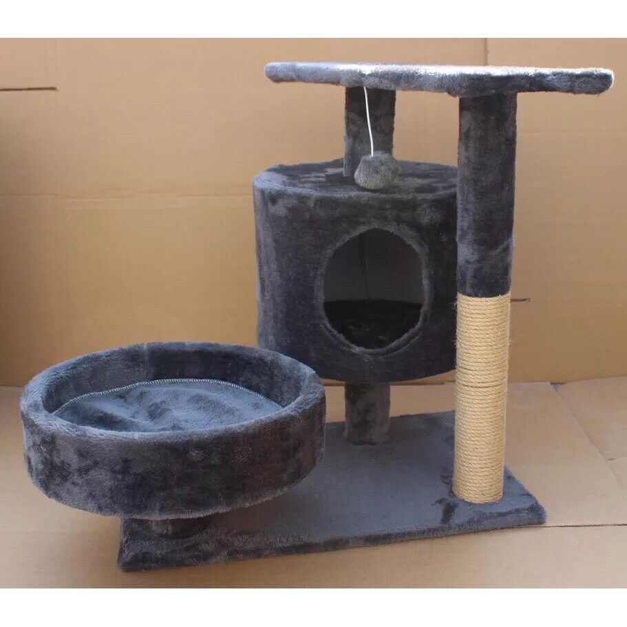 Cattree nhà cây  3 tầng cho mèo (Có sẵn)