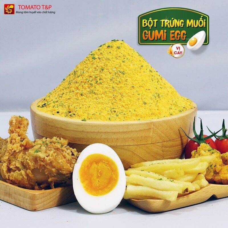 Bột Trứng muối Gumi Egg 1kg loại cay