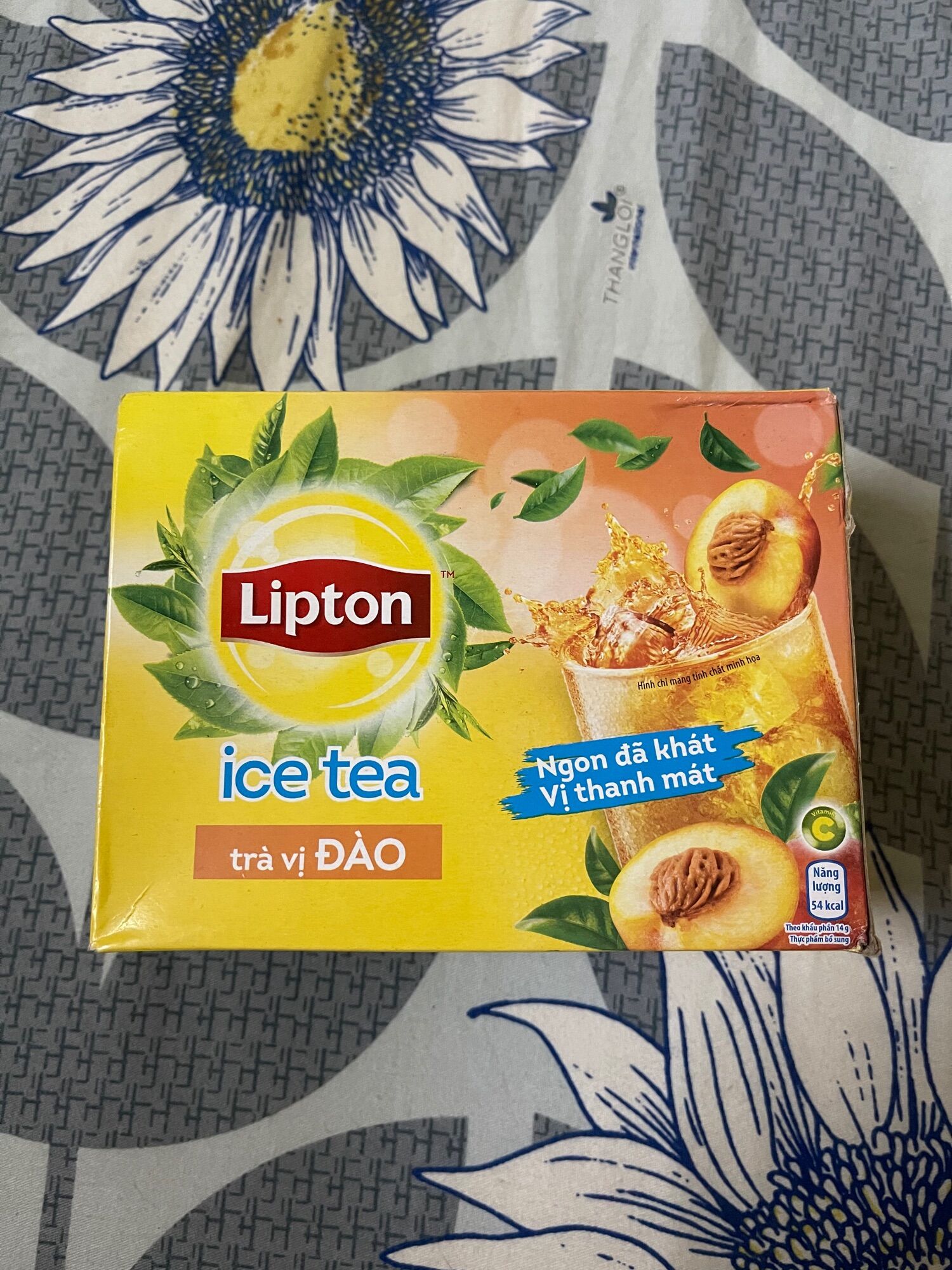 Trà Đào Hoà Tan Lipton