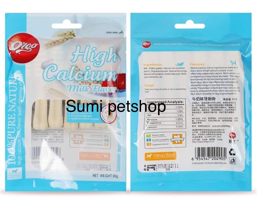 Xương gặm vị sữa cho chó Orgo