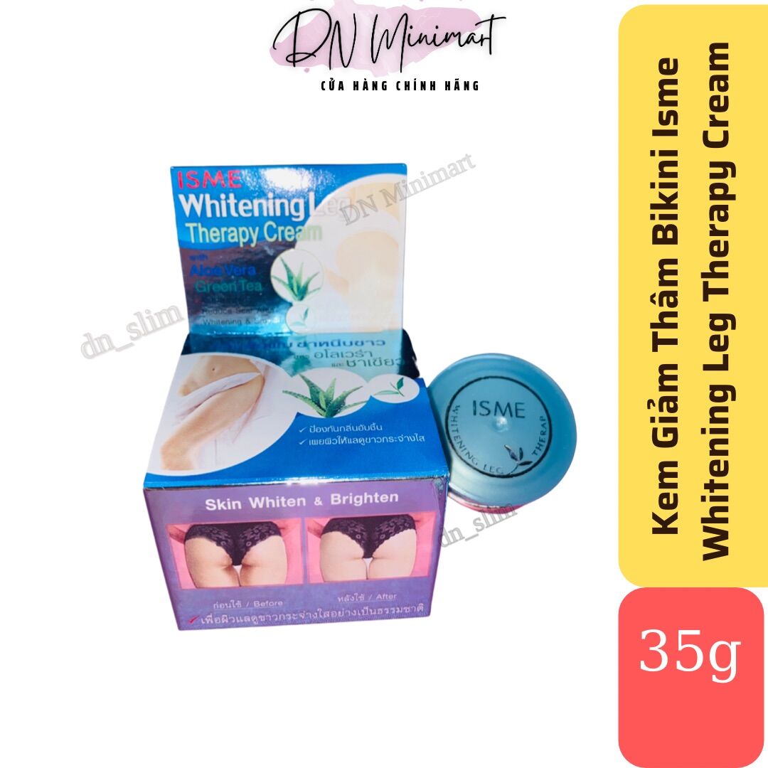 Kem giảm thâm bikini isme whitening leg therapy cream 35g