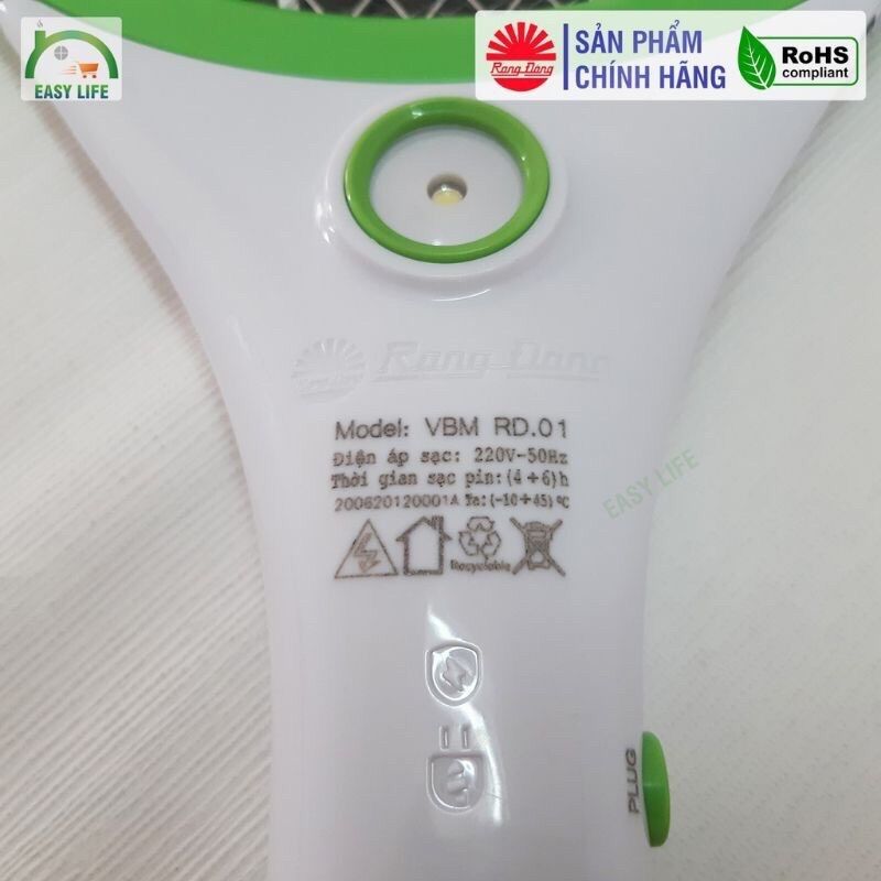 Vợt bắt muỗi cao cấp Rạng Đông VBM RD.01