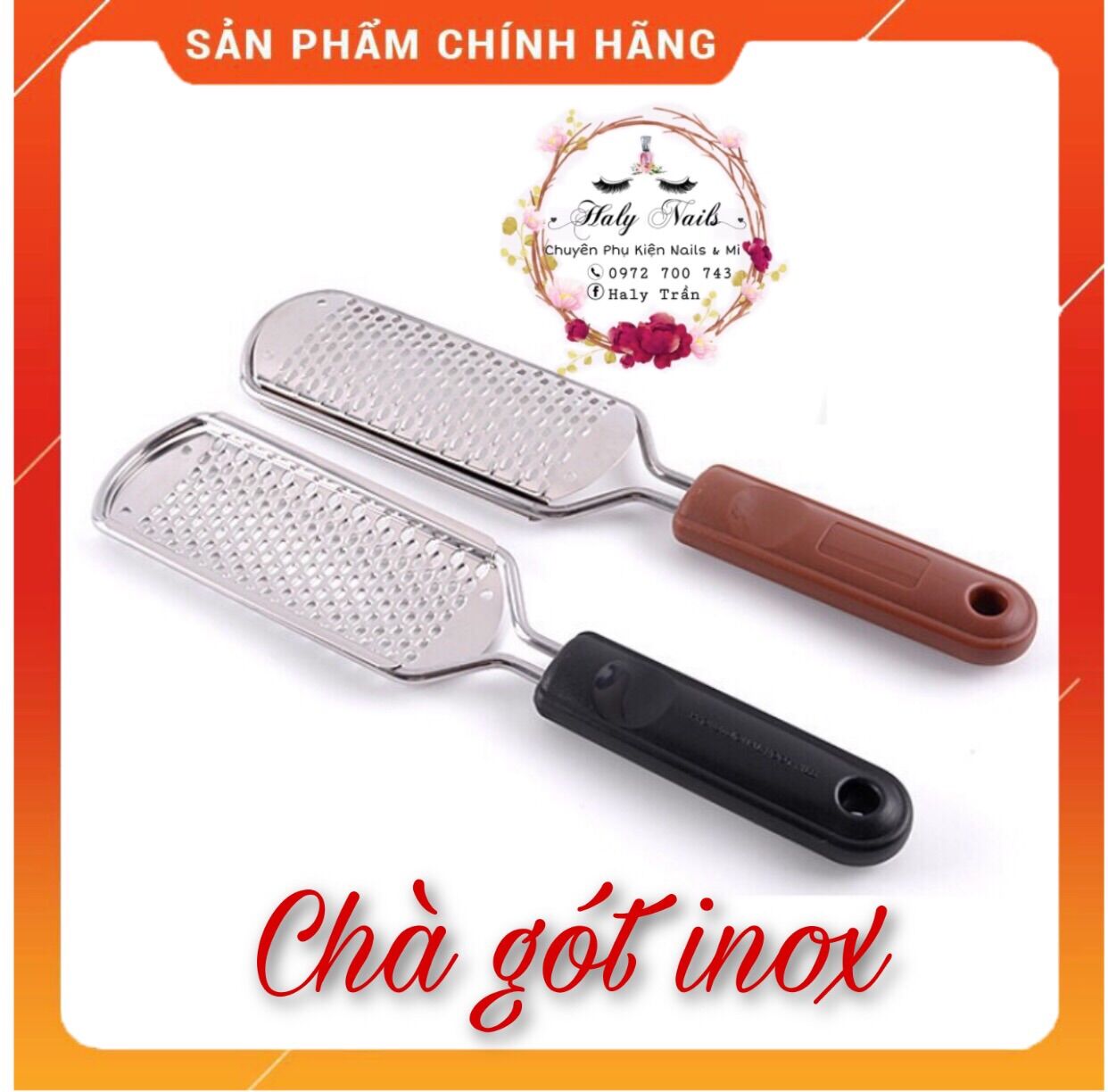 Cây chà gót chân inox