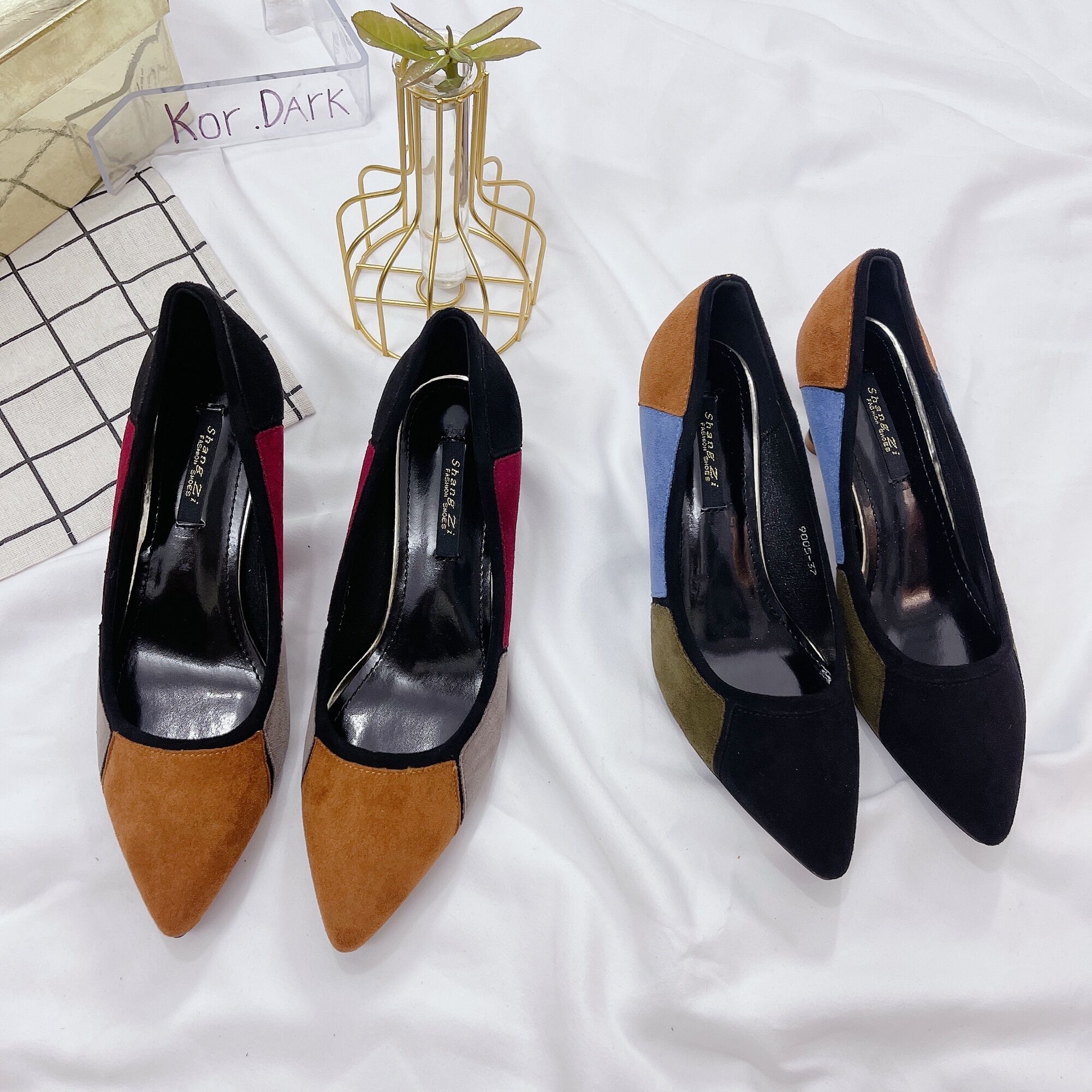 GIẦY CAO GÓT NỮ 7cm ,MŨI NHỌN
