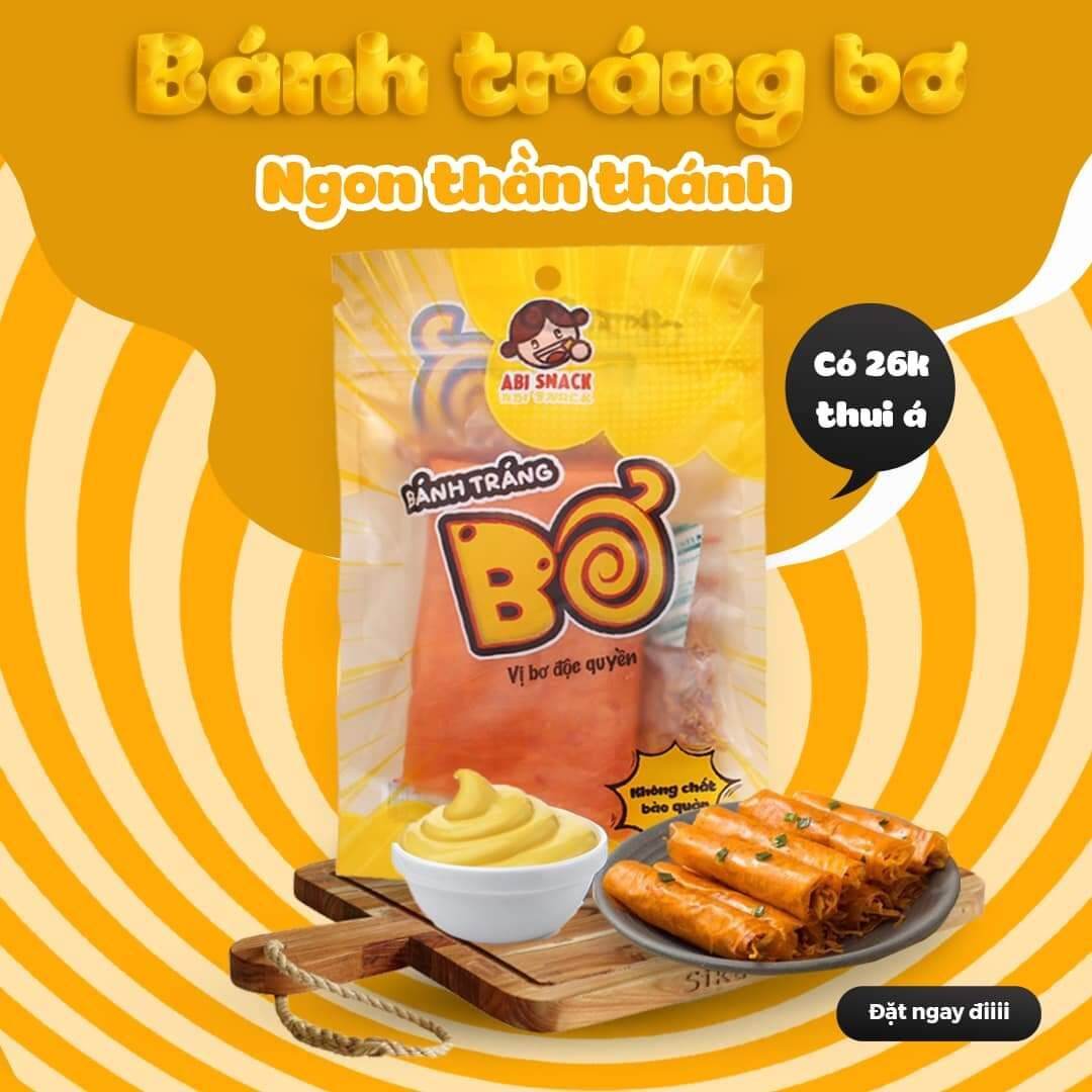 Bánh Tráng Abi vị Bơ - Best Seller