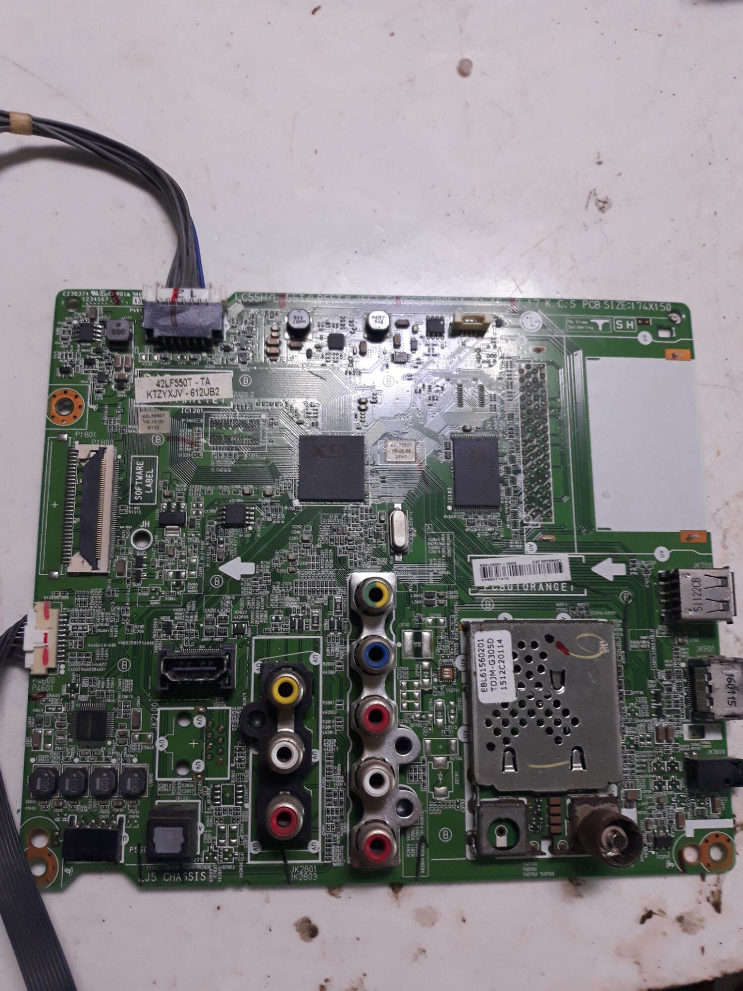 bo khiển LG  42LF550T