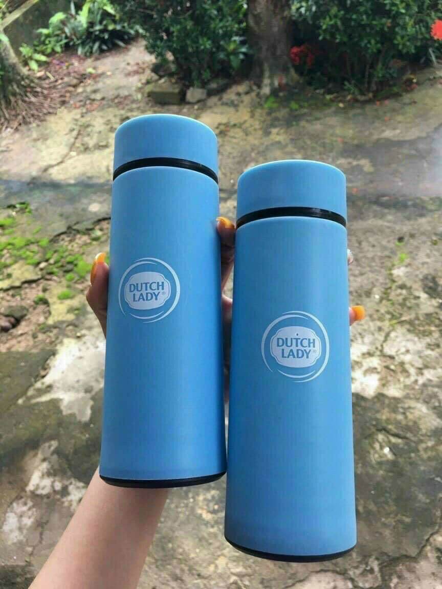Combo 2 Bình lõi thủy tinh giữ nhiệt 450ml