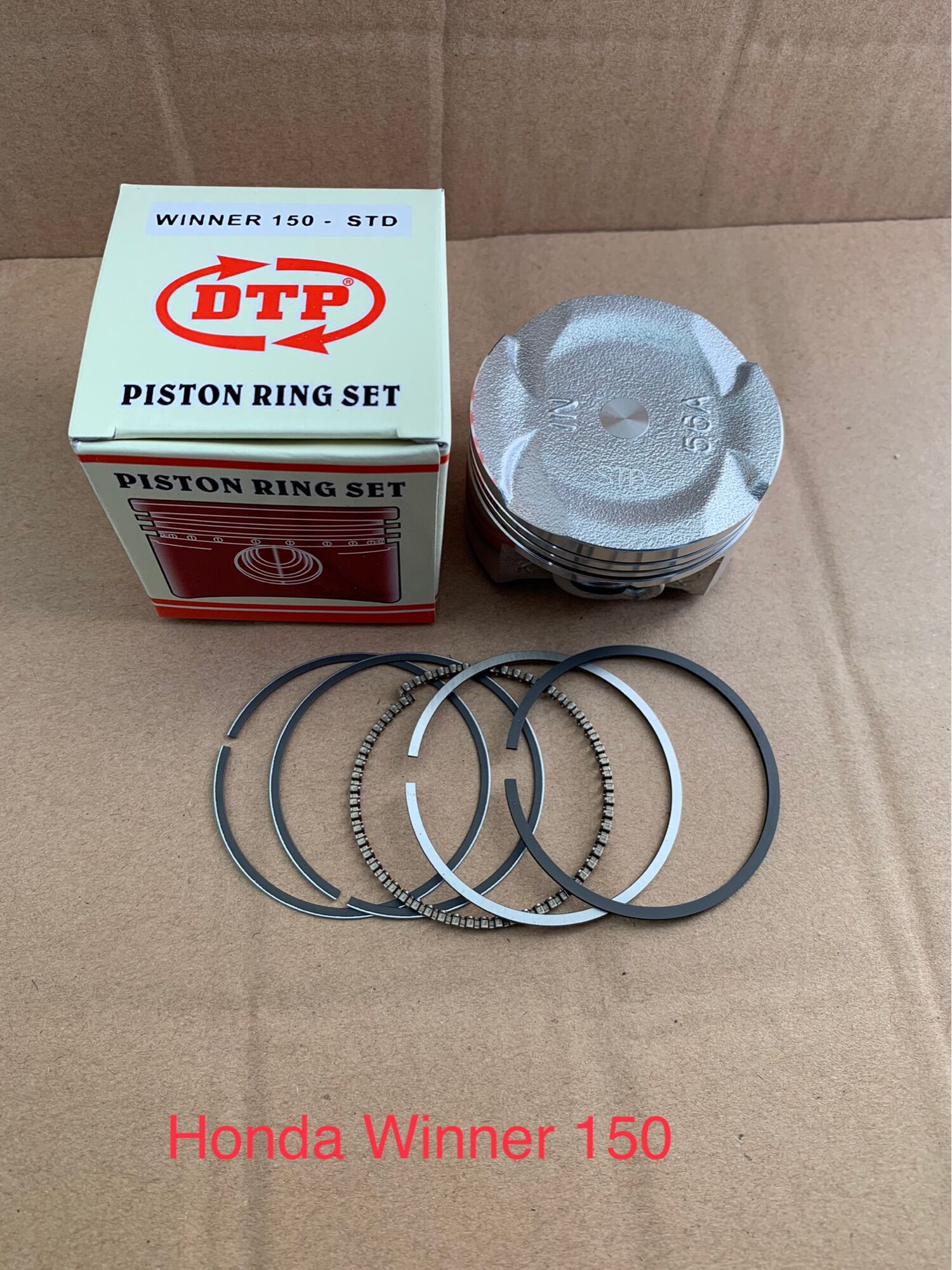 [HCM]Bộ piston (xéc măng) dành cho xe Honda Winner 150cc