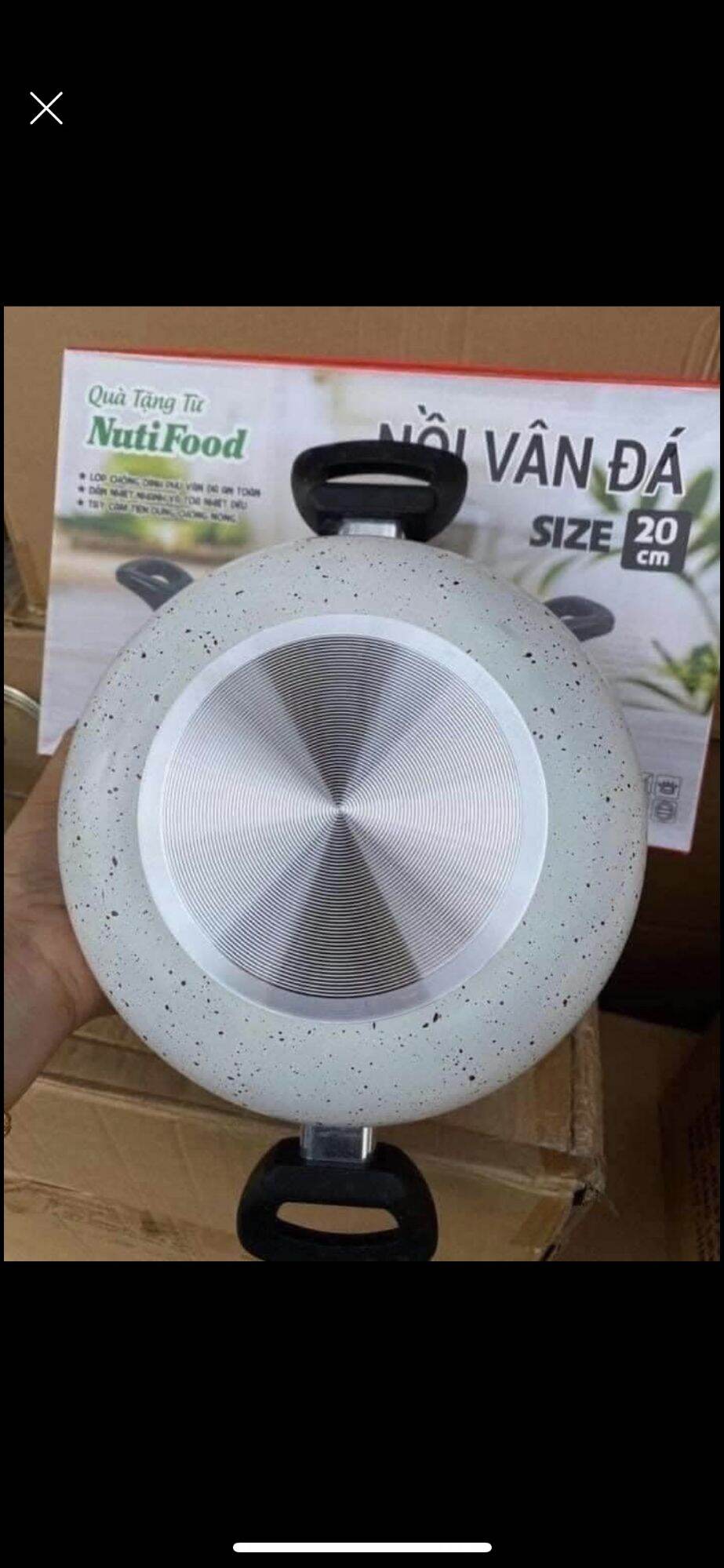 Nồi vân đá 20cm