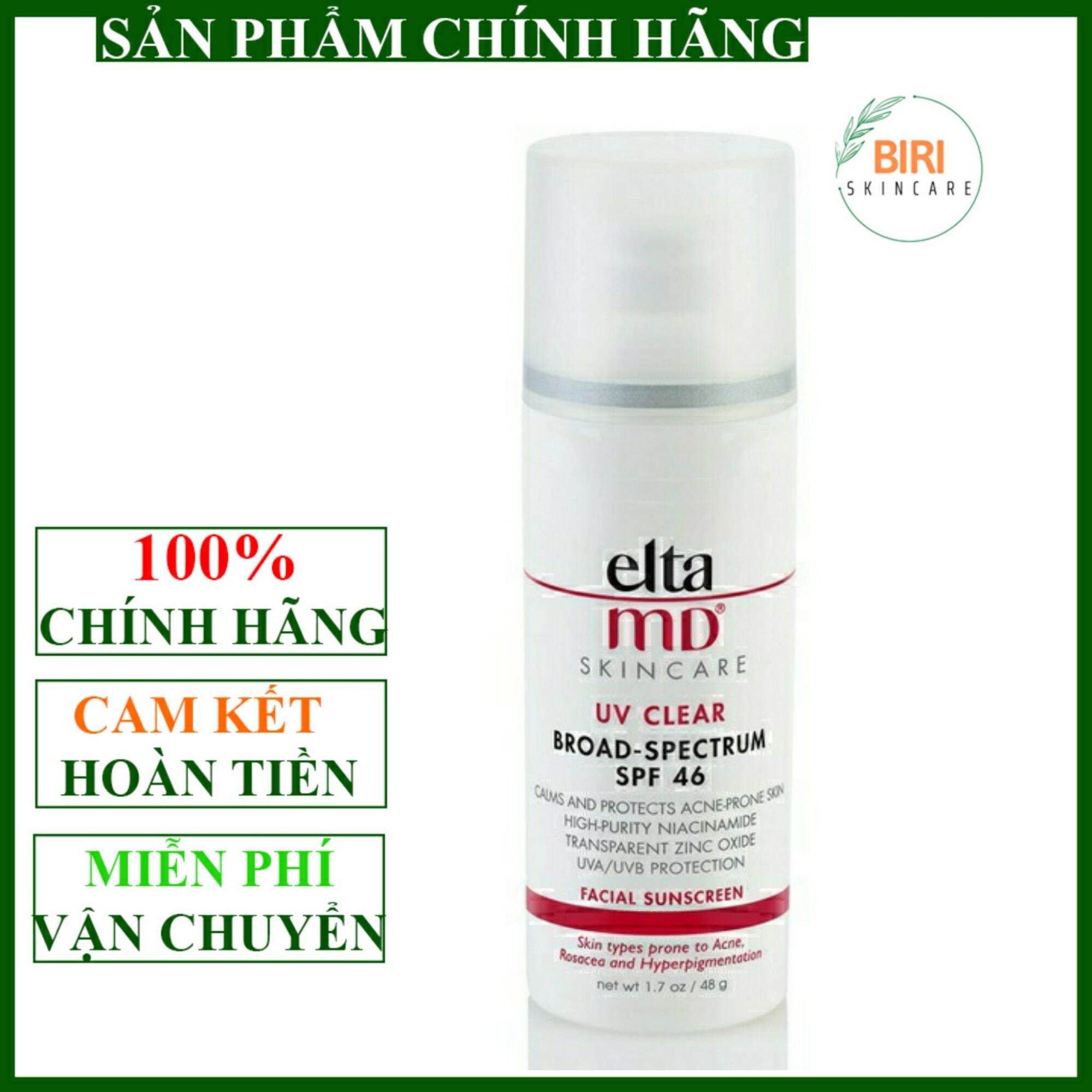 [HCM][Elta md Xách Tay] Kem Chống Nắng Elta MD UV Clear Broad-Spectrum SPF 46 (Không màu)