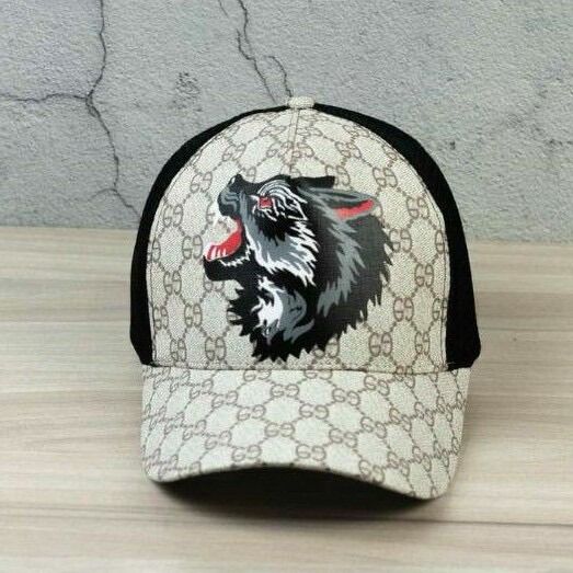 NÓN KẾT PHỐI LƯỚI CON CHÓ SÓI BAO NGẦU