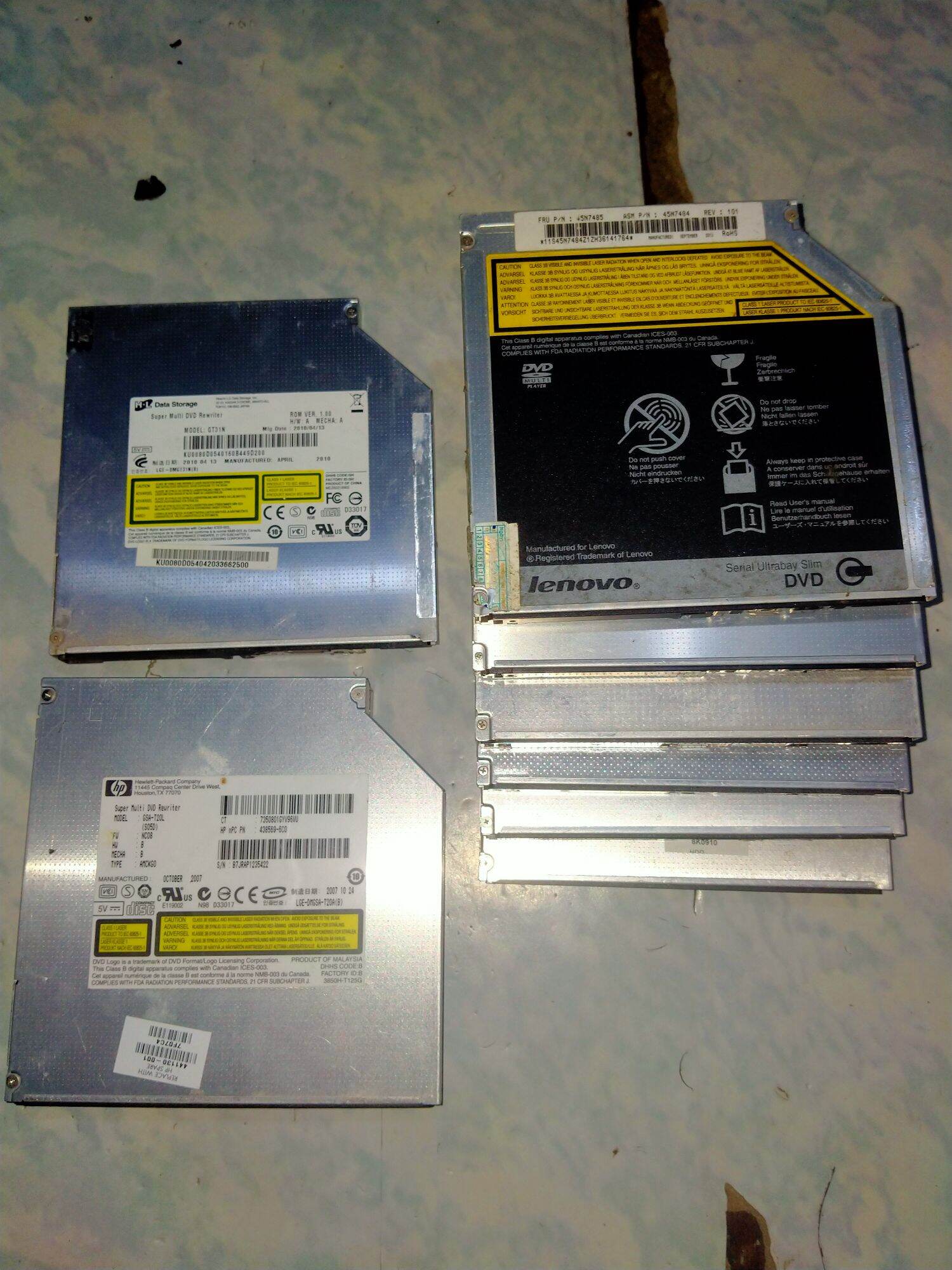 Bảng giá [HCM]ổ DVD cho laptop loại dày hàng zin tháo máy test đọc trước khi giao Phong Vũ