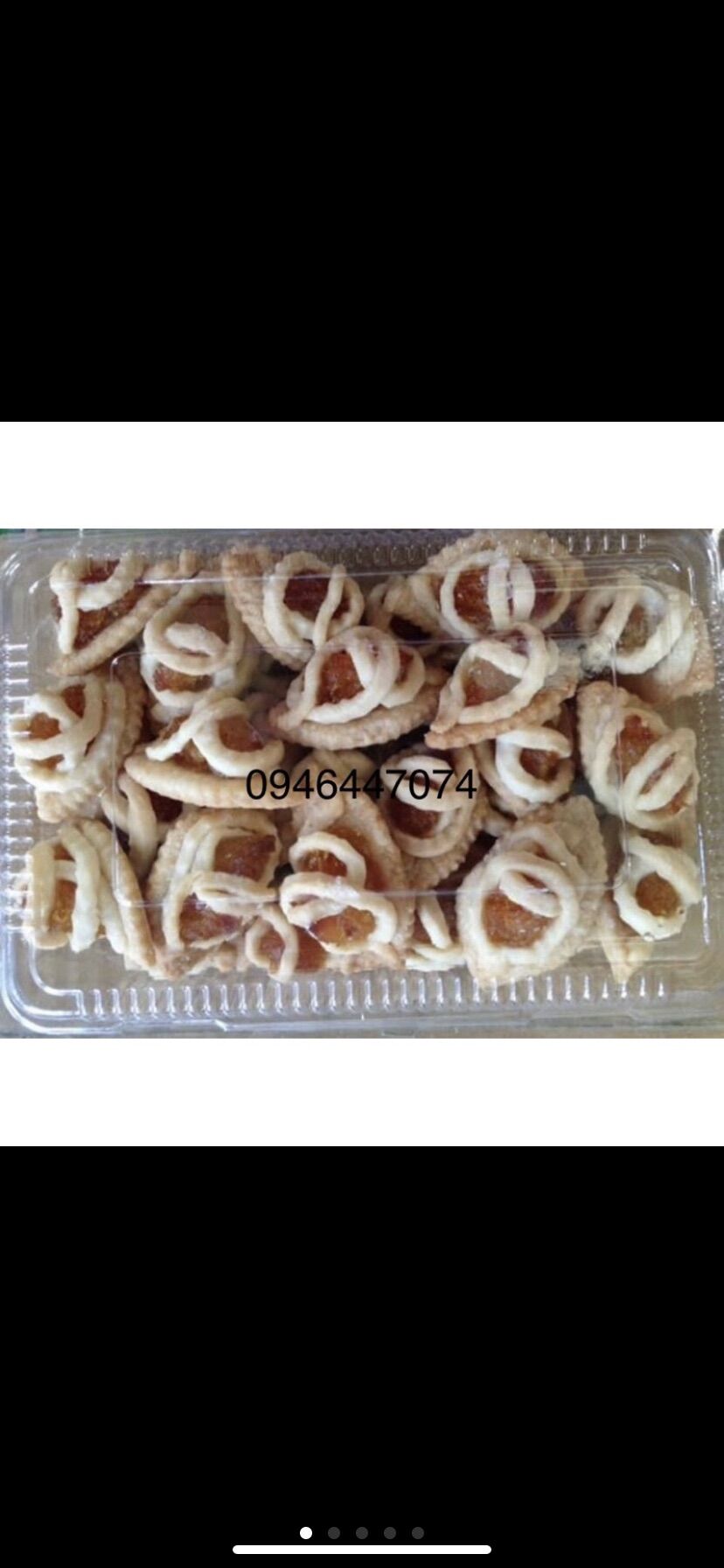 Bánh khéo nhân khóm  hộp 1kg