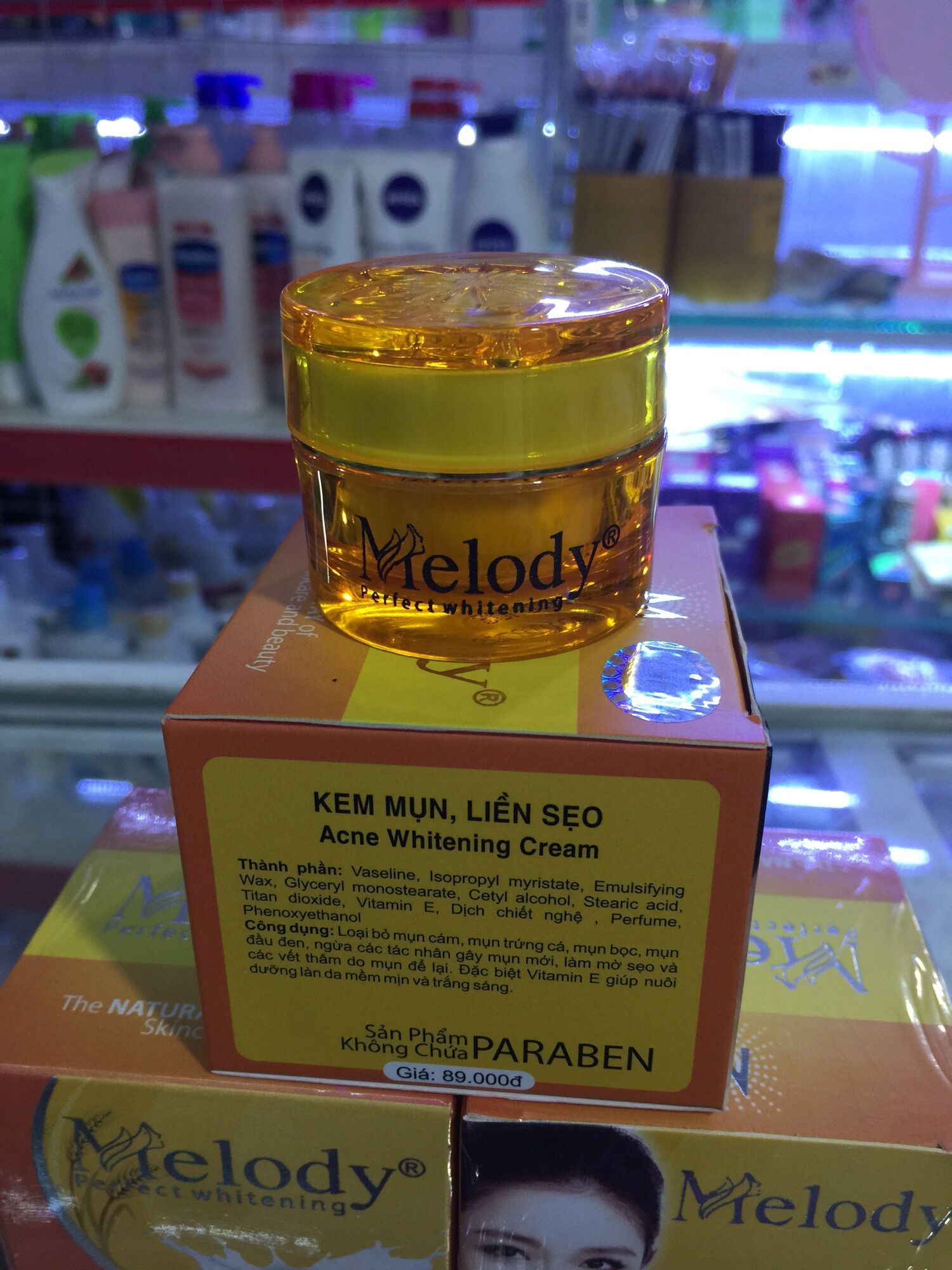 [HCM]Kem Melody mụn - liền sẹo (8g)